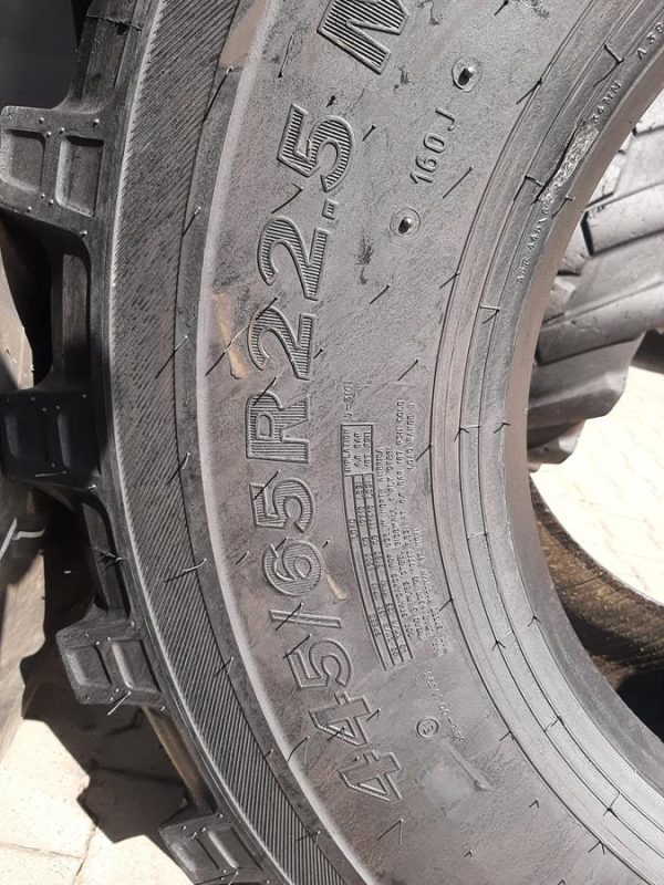 Opona używana przemysłowa 445/65R22.5 ALLIANCE FLOTATION 398 HS 1400zł W4070 - obrazek 3