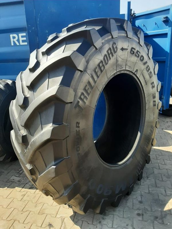 Opona używana rolnicza 650/85R38 TRELLEBORG TM900; 2500zł W4071 - obrazek 2