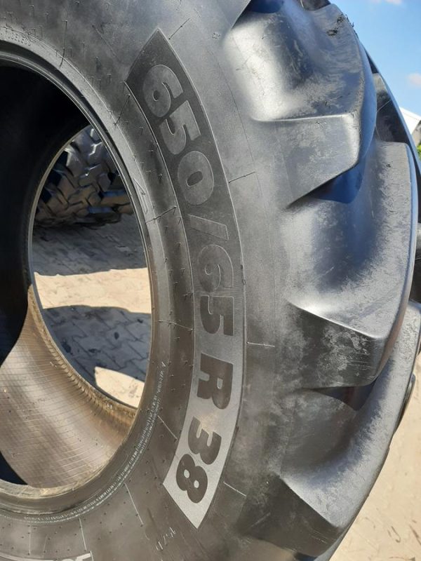 Opona używana rolnicza 650/65R38 MICHELIN MULTIBIB 3800zł W4074 - obrazek 3