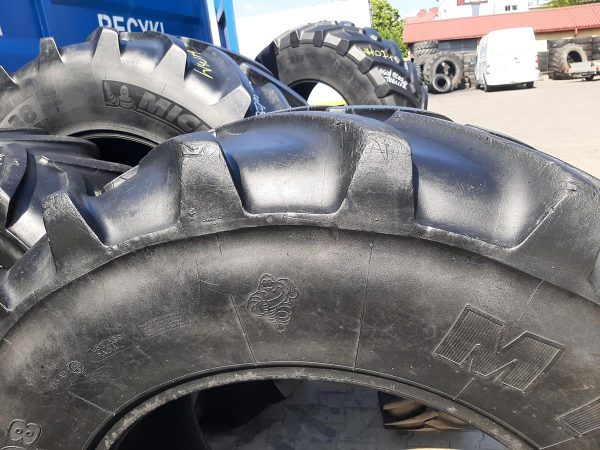 2x Opona używana rolnicza 540/65R30 MICHELIN XM108; 1500zł W4075 - obrazek 9