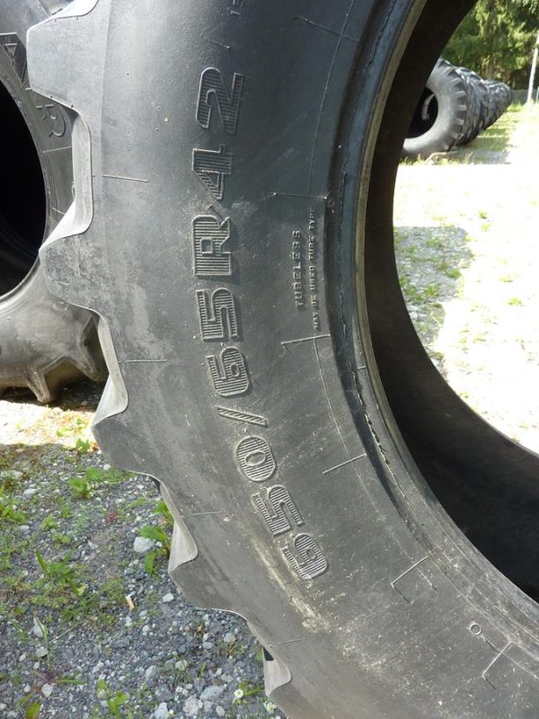 Opona używana rolnicza 650/65R42 FIRESTONE RADIAL 9000; 3400zł W4038 - obrazek 3