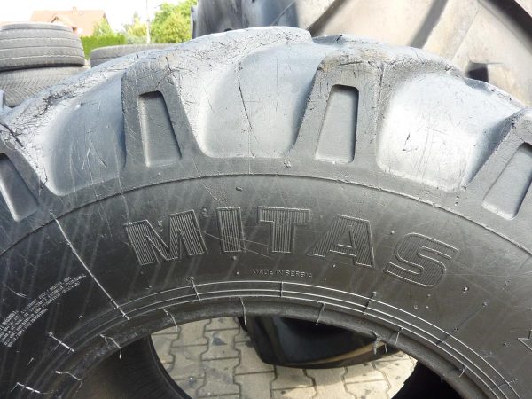 2x Opona używana przemysłowa 16.9-24 16.9R24 MITAS TI-04 TRACTOR INDUSTRIAL 600zł W4042 - obrazek 3