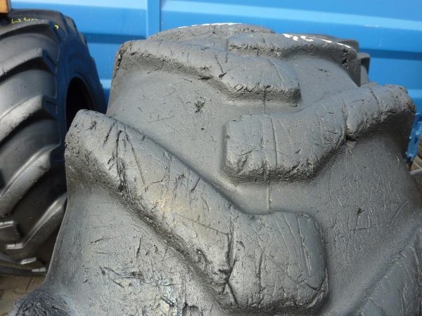 2x Opona używana przemysłowa 16.9-24 16.9R24 MITAS TI-04 TRACTOR INDUSTRIAL 600zł W4042 - obrazek 8