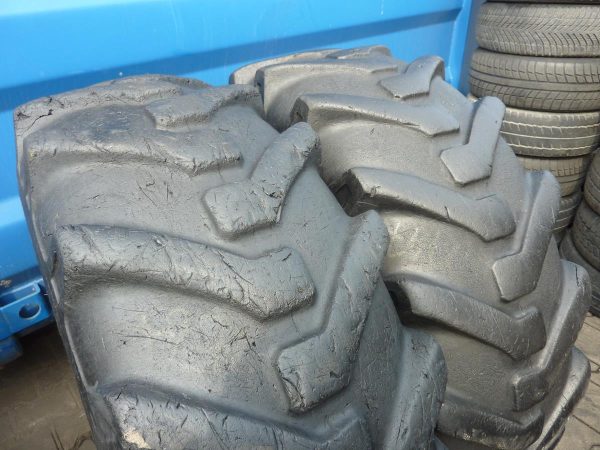 2x Opona używana przemysłowa 16.9-24 16.9R24 MITAS TI-04 TRACTOR INDUSTRIAL 600zł W4042 - obrazek 11
