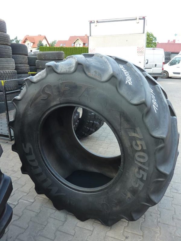 Opona używana rolnicza 750/55R30 MITAS SFT 1600zł W4057 - obrazek 2