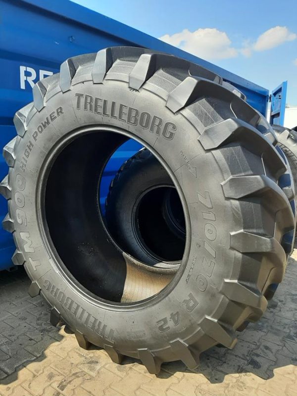 2x Opona używana rolnicza 710/70R42 TRELLEBORG TM900; 4950zł W4077 - obrazek 2