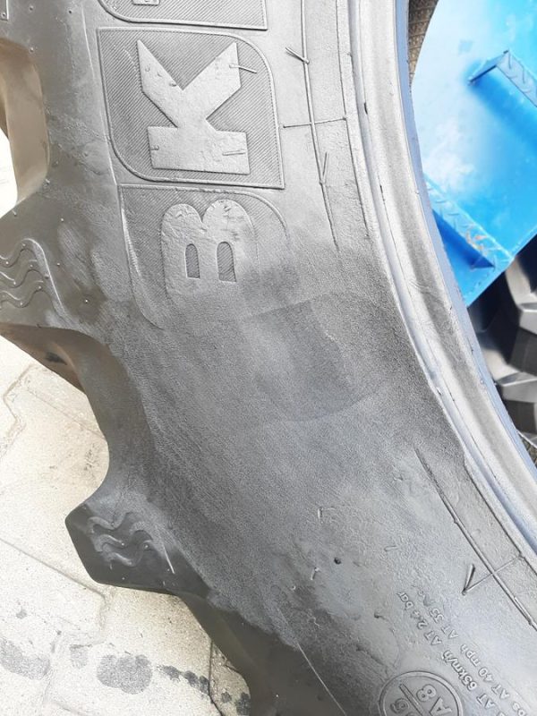 Opona używana rolnicza 540/65R38 BKT AGRIMAX RT657; 2000zł W4078 - obrazek 8