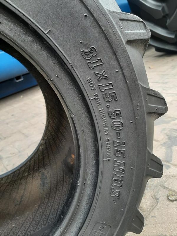 Opona używana rolnicza 31x15.50-15 BKT TR-313; 200zł W4092 - obrazek 3