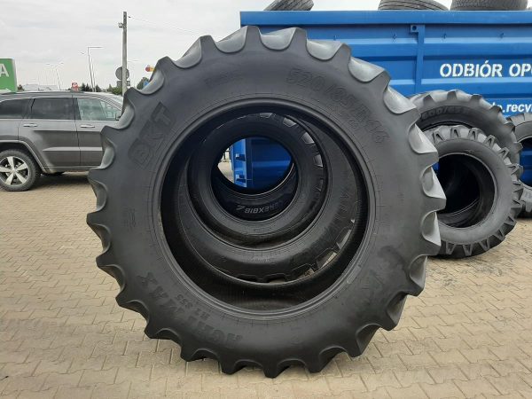 Opona używana rolnicza 520/85R46 20.8R46 BKT AGRI MAX 2600zł W4099 - obrazek 2