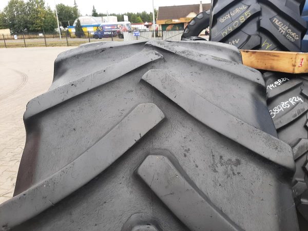 2x Opona używana rolnicza 600/65R28 CONTINENTAL CONTRACT AC65; 700zł W4101 - obrazek 5