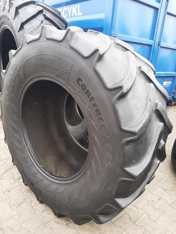 2x Opona używana rolnicza 600/65R28 CONTINENTAL CONTRACT AC65; 700zł W4101 - obrazek 9