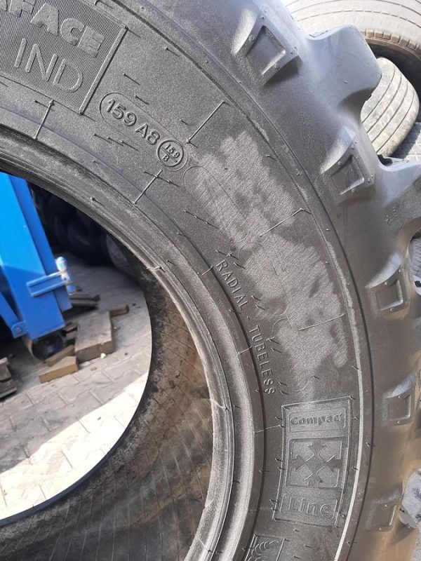 Opona używana przemysłowa 460/70R24 17.5R24 MICHELIN BIBLOAD 2000zł W4109 - obrazek 7