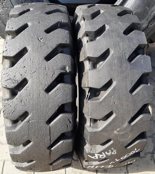 2x Opona używana przemysłowa 10.00R15 MICHELIN X MINE D2; 500zł W4113