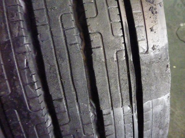 Opona używana ciężarowa 315/60R22.5 CONTINENTAL HSL2+ECO 700zł C1167 - obrazek 8