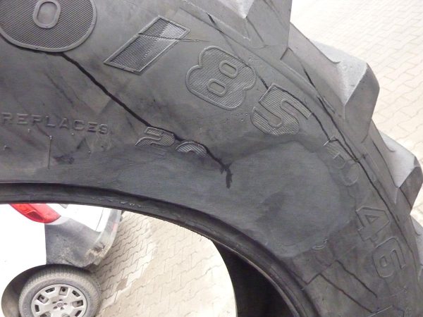 Opona używana rolnicza 520/85R46 20.8R46 TRELLEBORG TM600; 2500zł W2161 - obrazek 8