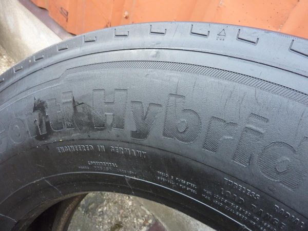 Opona używana ciężarowa 275/70R22.5 CONTINENTAL CONTI HYBRID HS3 650zł C2102 - obrazek 14