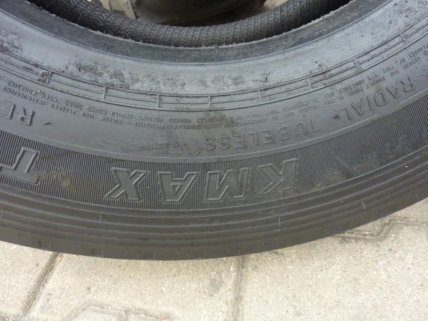 Opona używana ciężarowa 235/75R17.5 GOODYEAR K MAX T 350zł C2328 - obrazek 10