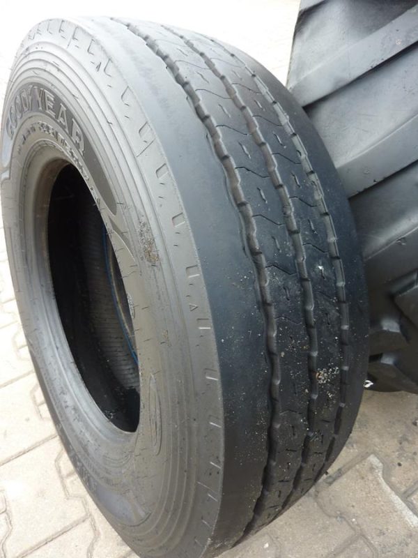 Opona używana ciężarowa 235/75R17.5 GOODYEAR K MAX T 350zł C2328 - obrazek 9
