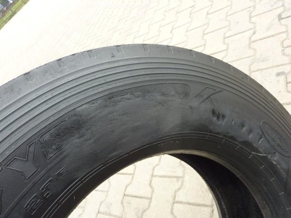 Opona używana ciężarowa 235/75R17.5 GOODYEAR K MAX T 350zł C2328 - obrazek 8