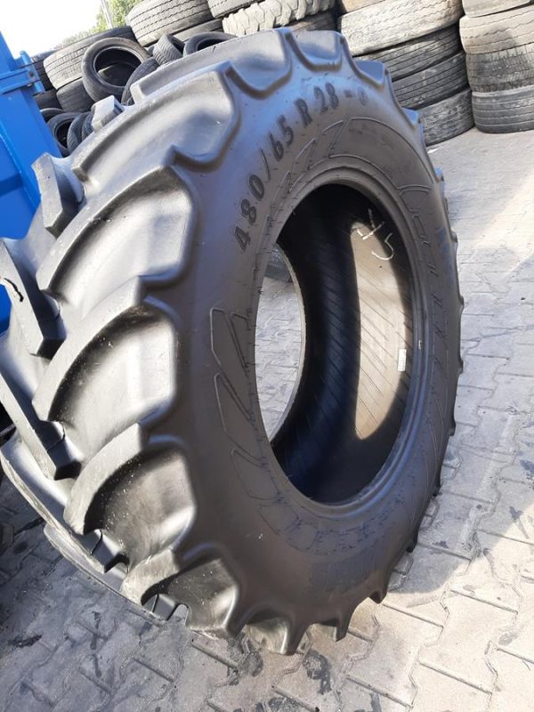 Opona używana rolnicza 480/65R28 MITAS AC65; 1600zł W4122 - obrazek 10