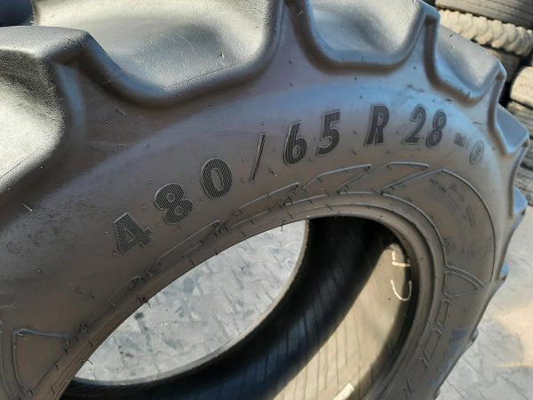 Opona używana rolnicza 480/65R28 MITAS AC65; 1600zł W4122 - obrazek 3
