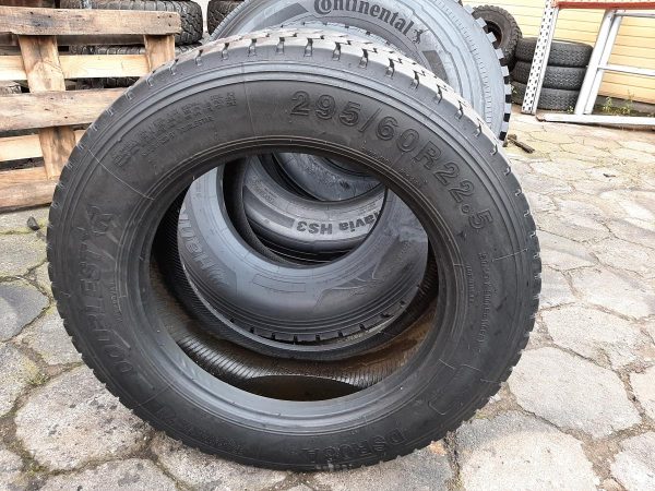Opona używana ciężarowa 295/60R22.5 DOUBLE STAR DSR08A 400zł C2345 - obrazek 2