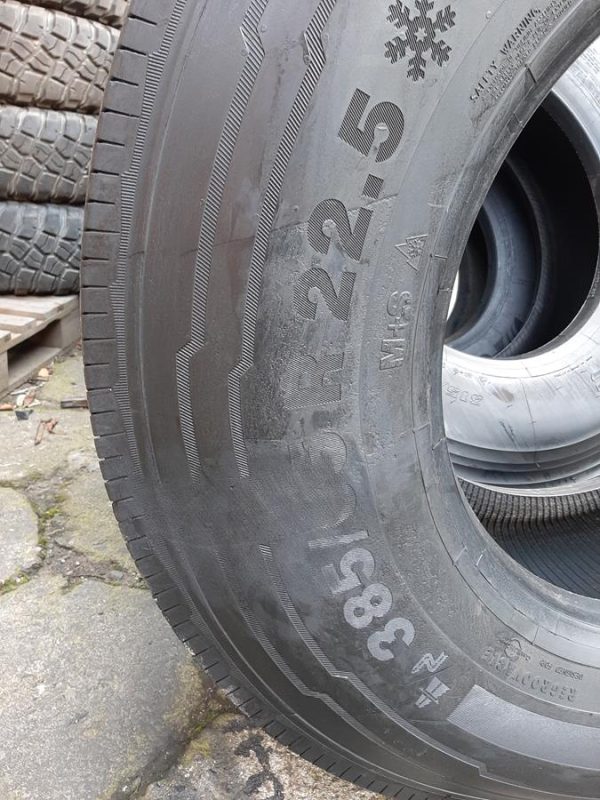 Opona używana ciężarowa 385/65R22.5 CONTINENTAL CONTI 800zł C2347 - obrazek 8