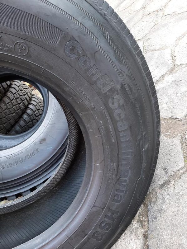 Opona używana ciężarowa 385/65R22.5 CONTINENTAL CONTI 800zł C2347 - obrazek 10