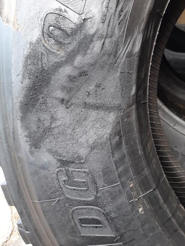 Opona używana ciężarowa 315/80R22.5 BRIDGESTONE L355 EVO 800zł C2348 - obrazek 9