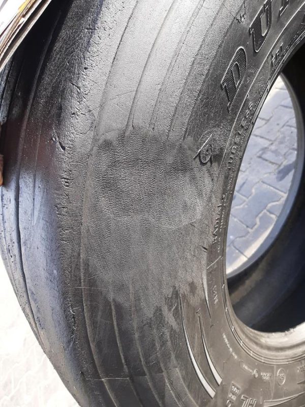 2x Opona używana ciężarowa 385/65R22.5 DUNLOP SP246; 550zł C2355 - obrazek 9