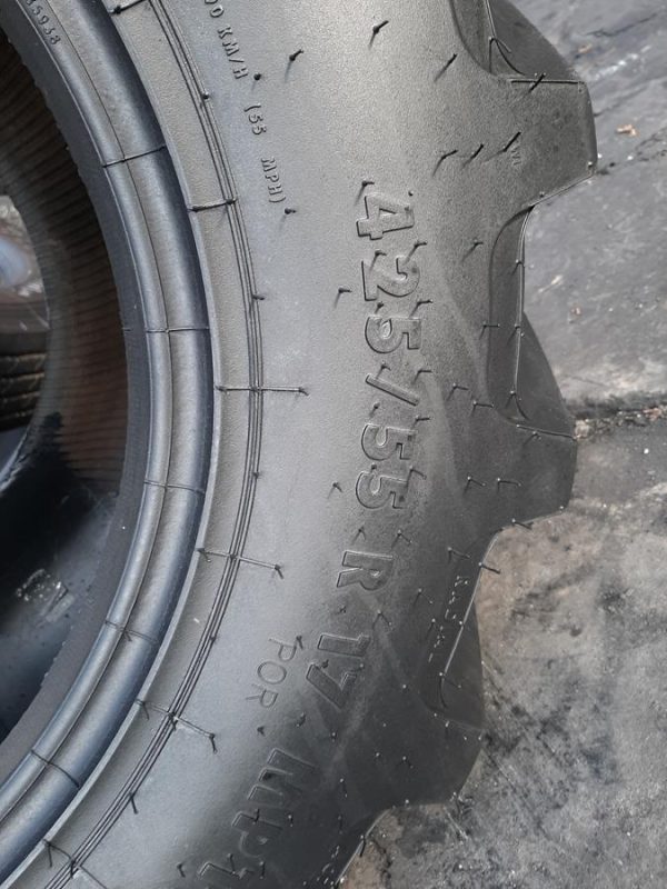 Opona używana rolnicza 425/55R17 MITAS AC70G 800zł W4130 - obrazek 3