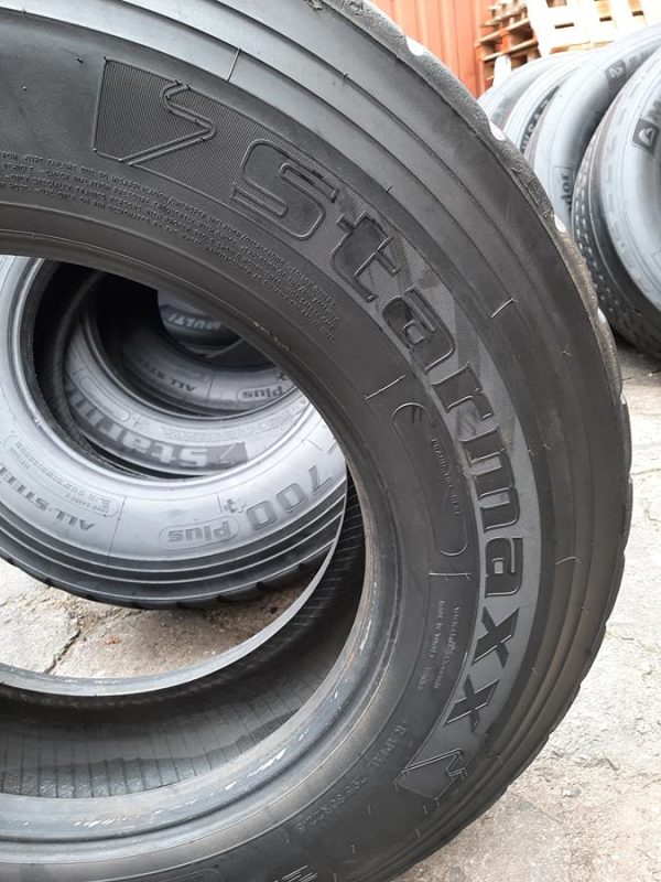 4x Opona używana ciężarowa 295/80R22.5 STARMAX DC700PLUS 250zł C2363 - obrazek 10