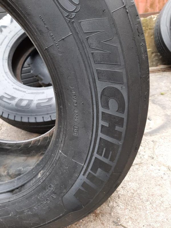 Opona używana ciężarowa 385/55R22.5 MICHELIN X MULTI F 700zł C2371 - obrazek 11