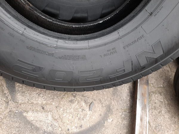 Opona używana ciężarowa 315/80R22.5 KAMA NF 202; 750zł C2372 - obrazek 11