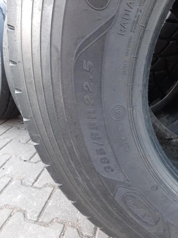Opona używana ciężarowa 385/65R22.5 GOOEYEAR OMNITRAC S 750zł C2374 - obrazek 10