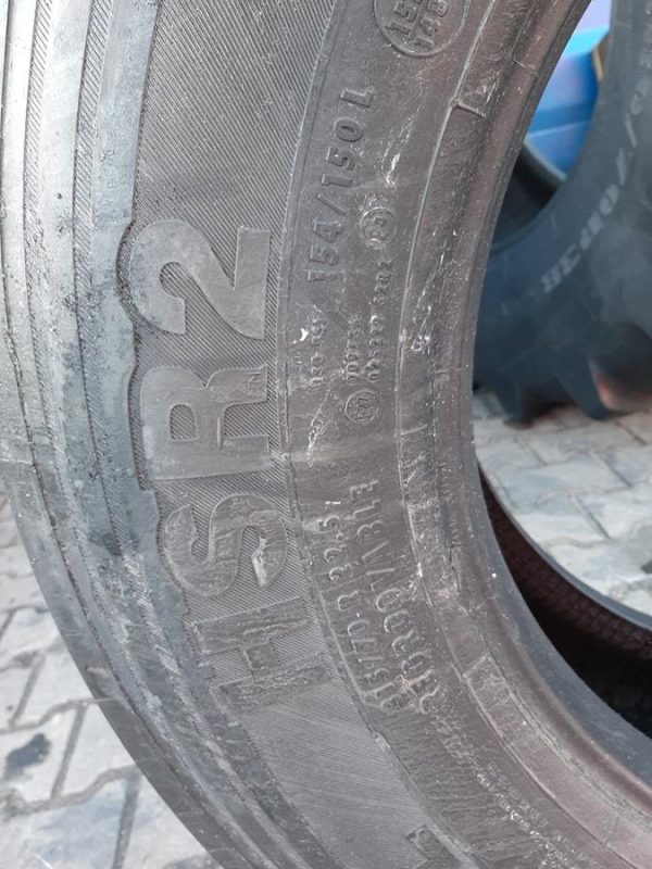 Opona używana ciężarowa 315/70R22.5 CONTINENTAL HSR2 600zł C2376 - obrazek 11