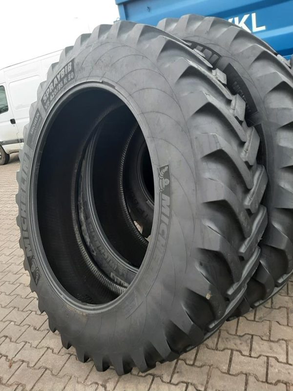 2x Opona używana rolnicza 420/95R50 MICHELIN SPRAYBIB 2900zł W4145 - obrazek 2