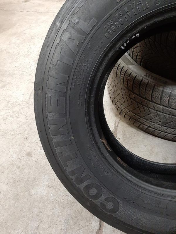Opona używana ciężarowa 235/75R17.5 CONTINENTAL HTR2 480zł C2385 - obrazek 8