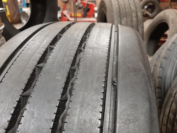 Opona używana ciężarowa 315/60R22.5 CONTINENTAL ECO PLUS HSL2+ 600zł C2389 - obrazek 8