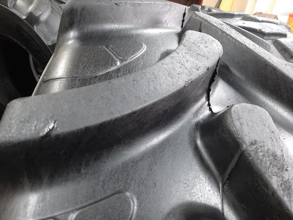 Opona używana rolnicza 420/70R24 LING LONG LR700; 900zł W4166 - obrazek 6