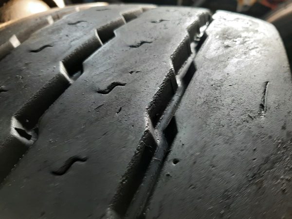 2x Opona używana ciężarowa 255/60R19.5 MICHELIN MAXI TRAILER XTA +E 600zł C2392 - obrazek 7
