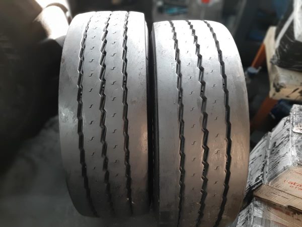 2x Opona używana ciężarowa 255/60R19.5 MICHELIN MAXI TRAILER XTA +E 600zł C2392