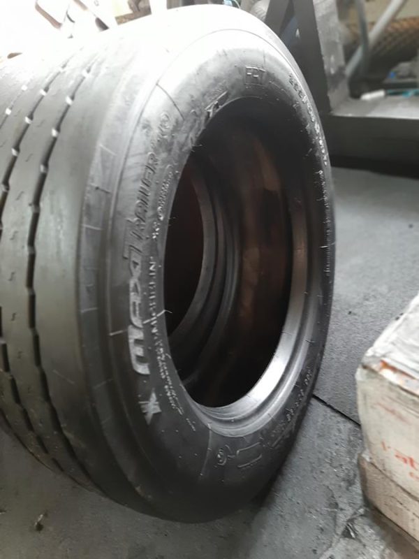 2x Opona używana ciężarowa 255/60R19.5 MICHELIN MAXI TRAILER XTA +E 600zł C2392 - obrazek 11