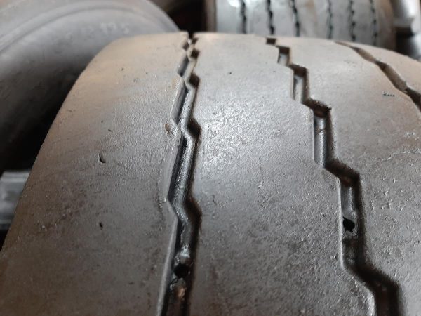 2x Opona używana ciężarowa 255/60R19.5 MICHELIN MAXI TRAILER XTA +E 350zł C2393 - obrazek 8