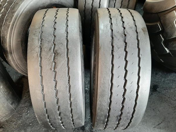 2x Opona używana ciężarowa 255/60R19.5 MICHELIN MAXI TRAILER XTA +E 350zł C2393