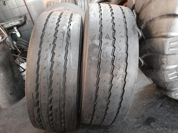 2x Opona używana ciężarowa 255/60R19.5 MICHELIN MAXI TRAILER XTA +E 550zł C2395
