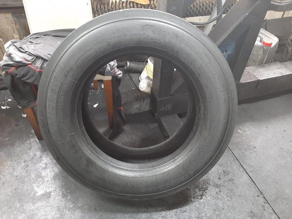 4x Opona używana ciężarowa 255/60R19.5 MICHELIN MAXI TRAILER XTA +E 500zł(szt.) C2398 - obrazek 2