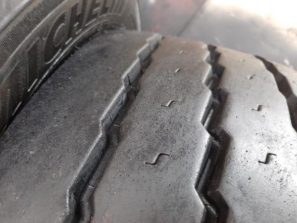 4x Opona używana ciężarowa 255/60R19.5 MICHELIN MAXI TRAILER XTA +E 500zł(szt.) C2398 - obrazek 7