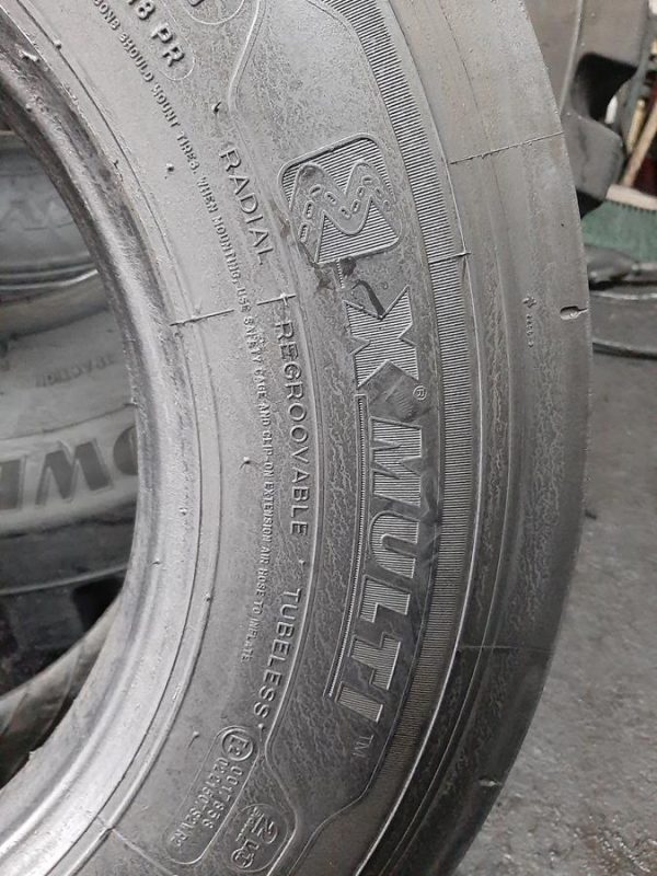 Opona używana ciężarowa 245/70R17.5 MICHELIN X MULTI T 600zł C2399 - obrazek 4
