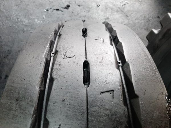 Opona używana ciężarowa 245/70R17.5 MICHELIN X MULTI T 600zł C2399 - obrazek 6